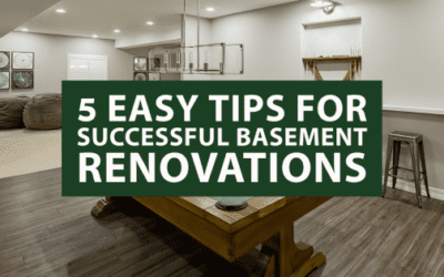 5 Easy Tips for Successful Basement Finishes