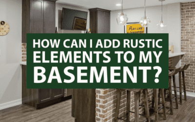 How Can I Add Rustic Elements to My Basement?