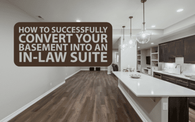 How to Successfully Convert Your Basement Into an In-law Suite