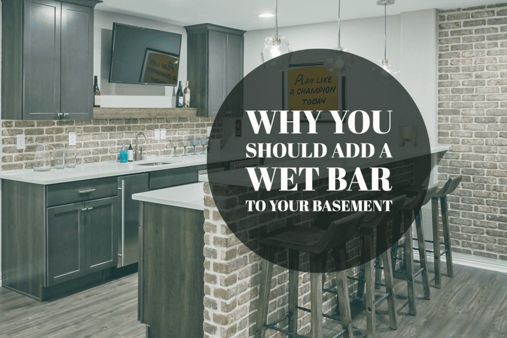 Why You Should Add a Wet Bar to Your Basement ElkStone Basements