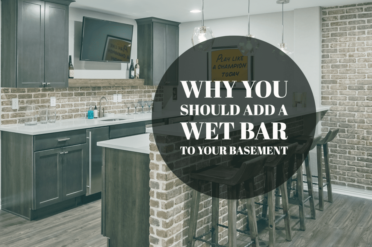 Why You Should Add a Wet Bar to Your Basement ElkStone Basements