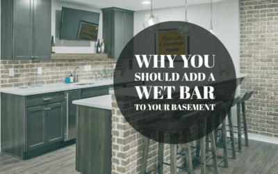 Why You Should Add a Wet Bar to Your Basement