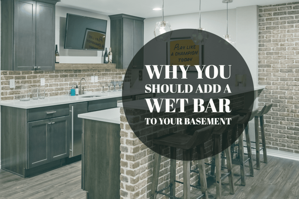 Why You Should Add A Wet Bar To Your Basement - ElkStone Basements