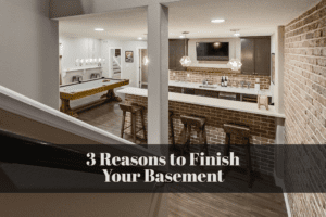 finished basement, 3 Reasons to Finish Your Basement