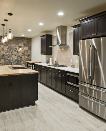 Salt Lake City Basement Kitchen Finish