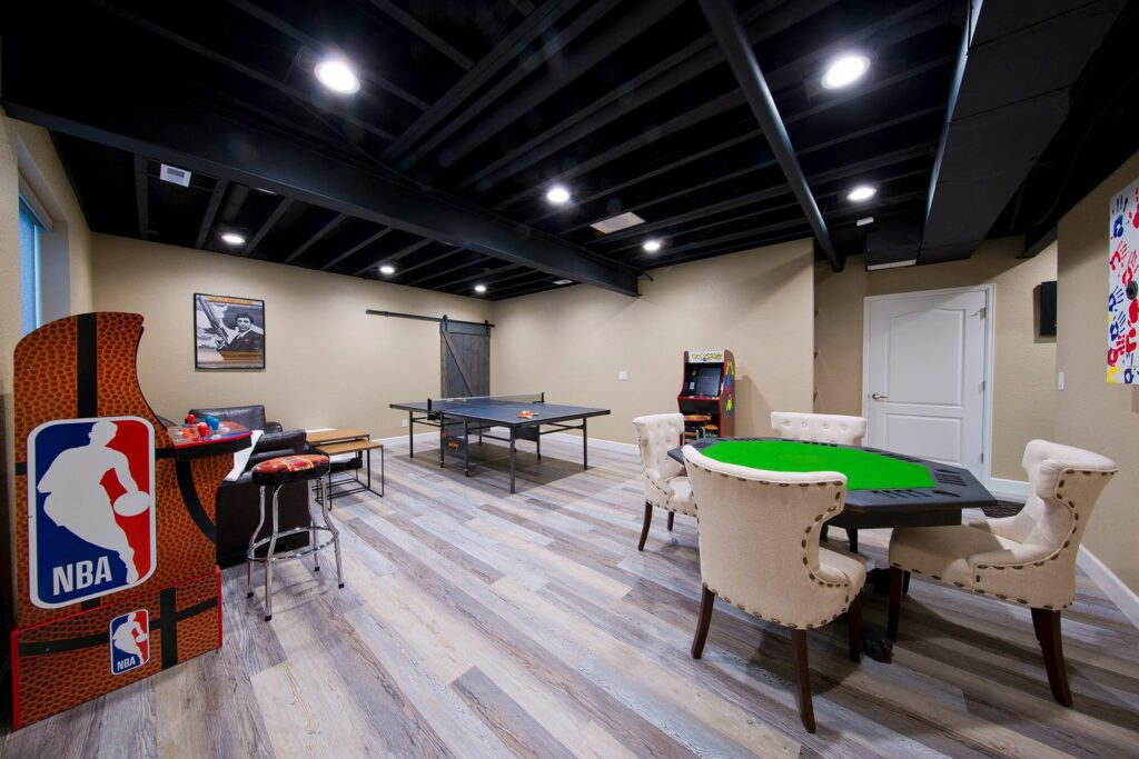 Basement Rec Room Design | Rec Room Layout | Denver, CO