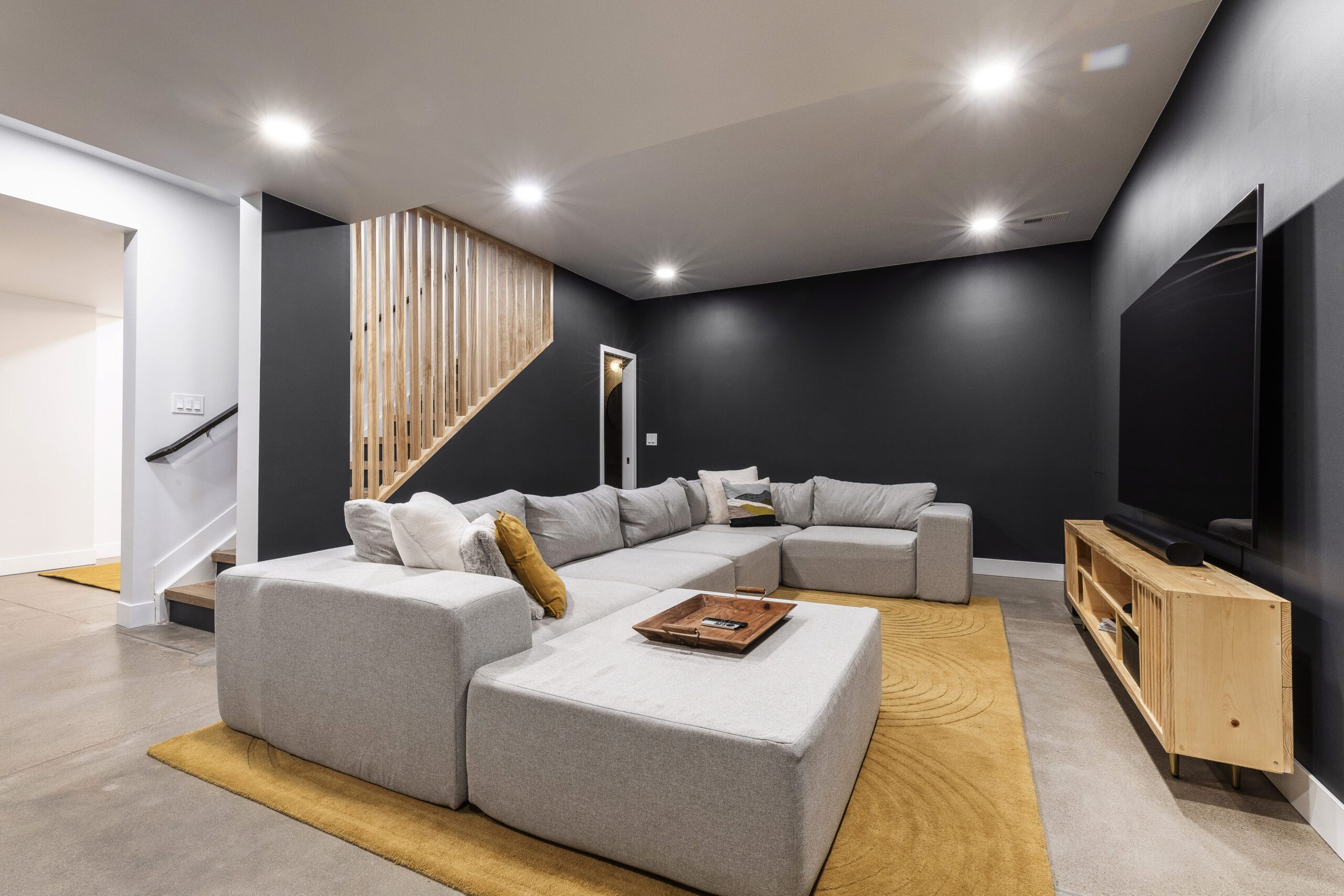 Basement Finishing Living Area Basement Finishing Living Area